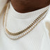 Miami Cuban Link Chain in Yellow Gold - 8mm - The GLD Shop