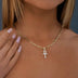 Micro Ankh Cross in Yellow Gold - The GLD Shop