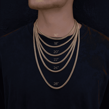 Micro Clustered Tennis Necklace in White Gold - The GLD Shop
