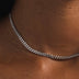 Micro Cuban in White Gold - The GLD Shop