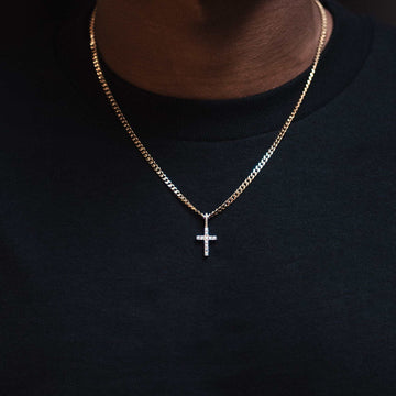 Micro Diamond Cross - The GLD Shop