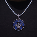 CF Montreal Official MLS Logo Pendant in White Gold