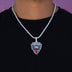 D.C. United Official MLS Logo Pendant in White Gold