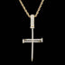 Nail Cross in Yellow Gold - The GLD Shop