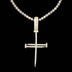 Nail Cross in Yellow Gold - The GLD Shop
