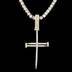Nail Cross in Yellow Gold - The GLD Shop