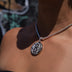 Brooklyn Nets Official NBA Primary Logo Pendant in White Gold