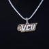 Virginia Commonwealth University Official NCAA Logo Pendant in White Gold
