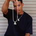 New York Yankees Micro Pendant in White Gold - The GLD Shop