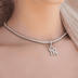 New York Yankees Micro Pendant in White Gold - The GLD Shop
