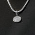 Green Bay Packers Official NFL Micro Logo Pendant in White Gold