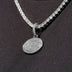 Green Bay Packers Official NFL Micro Logo Pendant in White Gold