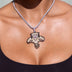 Florida Panthers Official NHL Winter Classic Logo Pendant in White Gold