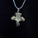 Florida Panthers Official NHL Winter Classic Logo Pendant in White Gold