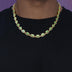 Poing Doré Micro Link Chain in Yellow Gold
