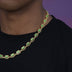 Poing Doré Micro Link Chain in Yellow Gold