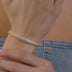 Pave Pointed Open Cuff Bracelet
