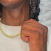 Diamond Rope Chain in Yellow Gold- 8mm
