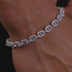 Micro Valentina Bracelet in White Gold