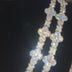 Rounded Cross Pave Star Chain