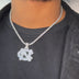University of North Carolina Tar Heels Official NCAA Logo Pendant