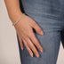 Diamond Tennis Bracelet in Yellow Gold- 3mm
