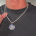 Colgante oficial de la mascota NCAA Tar Heels de la Universidad de Carolina del Norte