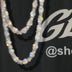 Oval Emerald Cut Tennis Chain