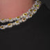 Canary Baguette Pave Tennis Chain