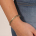 Pulsera Fígaro en oro amarillo