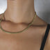 Miami Cuban Necklace in Yellow Gold - 5mm