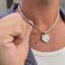 Memphis Grizzlies Official NBA Micro Logo Pendant in White Gold