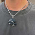 2025 Seattle Seahawks Team Helmet Pendant - White Gold