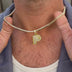 Indiana Pacers Official NBA Micro Logo Pendant in Yellow Gold