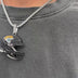 2025 Jacksonville Jaguars Team Helmet Pendant - White Gold