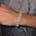 Brazalete Flor Infinito Diamante