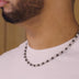 Two-Tone Iced Ball Chain