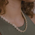 Micro Valentina Necklace in Yellow Gold