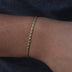 Rope Bracelet in Yellow Gold - 2mm - The GLD Shop