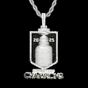 2025 Stanley Cup Official NHL Championship Pendant