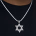 Star of David Pendant in White Gold - The GLD Shop