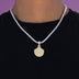 Seattle Storm Official WNBA Primary Micro Logo Pendant in Yellow Gold