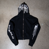 Sudadera con cremallera GLD No More Privacy en color negro