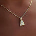 10k Solid Gold Micro Ghost Pendant - The GLD Shop