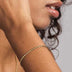 14k Solid Gold 2mm Rope Chain Bracelet - The GLD Shop