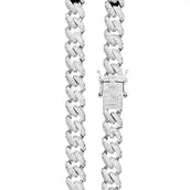 16" 8.5mm Diamond Cuban Chain