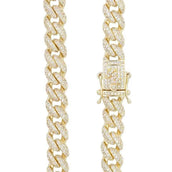 16” 8.5mm Diamond Cuban Chain