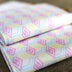 Cadena para Cartera (Blanca con estampado rosa/amarillo)