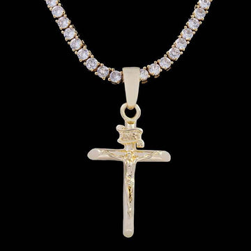 18k Vermeil Crucifix - The GLD Shop