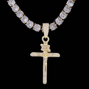 18k Vermeil Crucifix - The GLD Shop